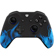 Load image into Gallery viewer, HEXGAMING BLADE Controller for XBOX, PC, Mobile- Blue Flame ABXY Labeled
