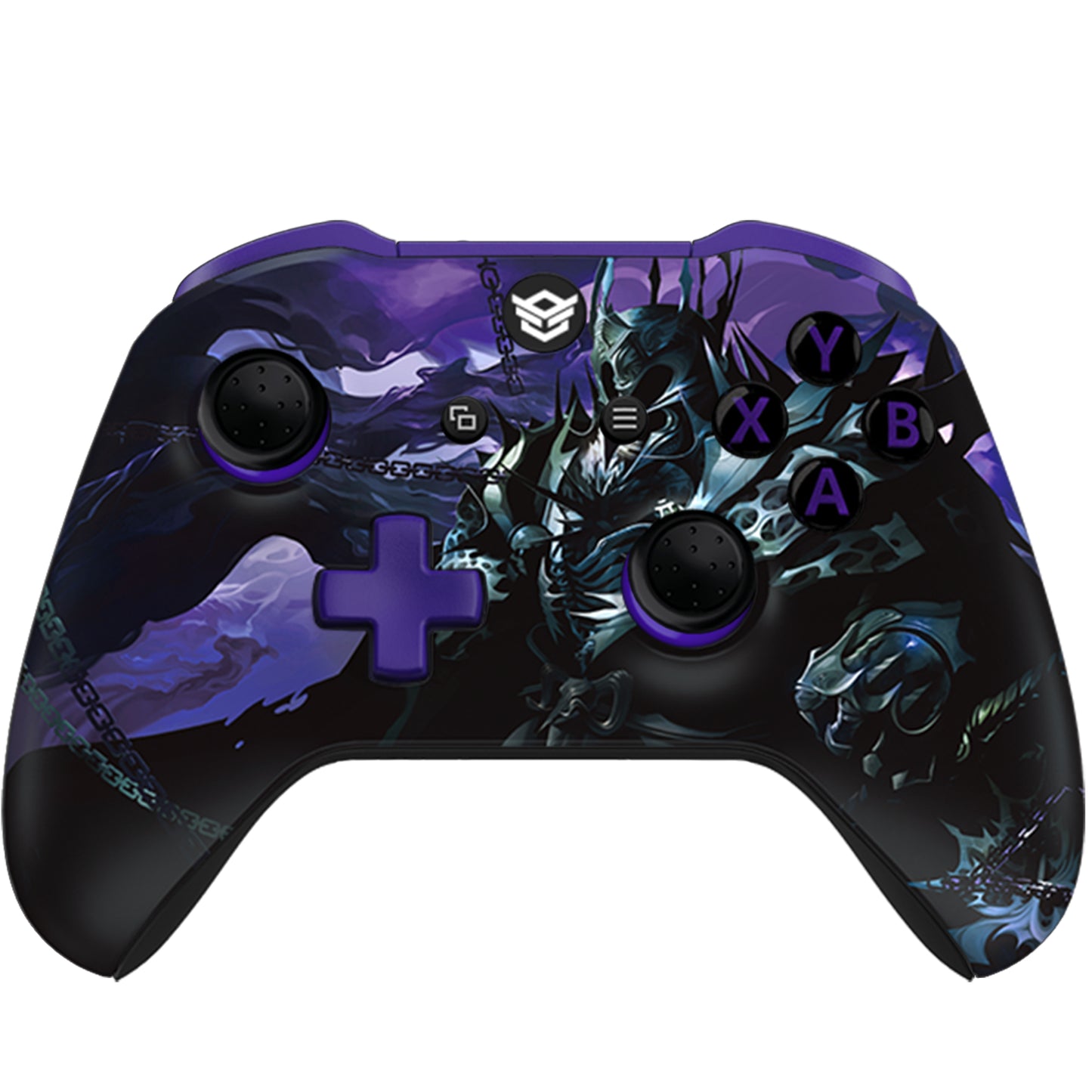 HEXGAMING BLADE Controller for XBOX, PC, Mobile- Chaos Knight ABXY Labeled