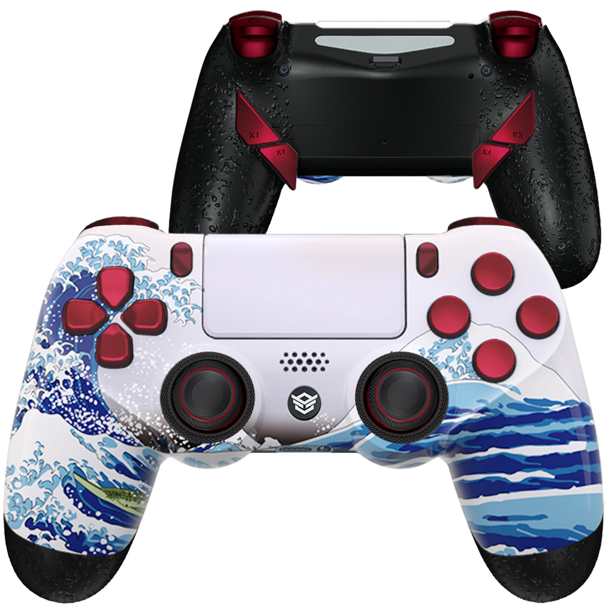Great Waves Custom Playstation 4 (PS4) Controller – The GameChangers