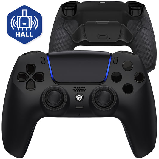 HEXGAMING RIVAL Controller with Hall Effect Joysticks for PS5, PC, Mobile - Black