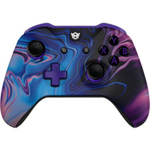 Load image into Gallery viewer, HEXGAMING ULTRA ONE Controller for XBOX, PC, Mobile-Origin of Chaos Purple ABXY Labeled
