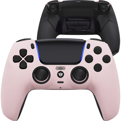 HEXGAMING ULTIMATE Controller for PS5, PC, Mobile- Cherry Blossoms Pink Black