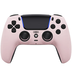 HEXGAMING ULTIMATE Controller for PS5, PC, Mobile- Cherry Blossoms Pink Black
