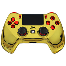Load image into Gallery viewer, HEXGAMING HYPER Controller for PS4, PC, Mobile - Chrome Gold

