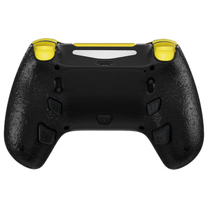 HEXGAMING HYPER Controller for PS4, PC, Mobile- Wood Grain Yellow