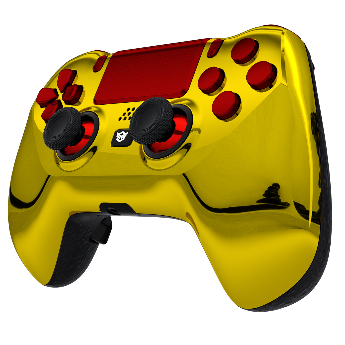 Chrome red ps4 controller deals