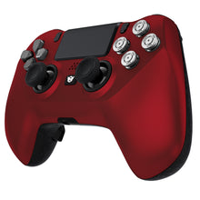 Load image into Gallery viewer, HEXGAMING HYPER Controller for PS4, PC, Mobile- Scarlet Red Sliver

