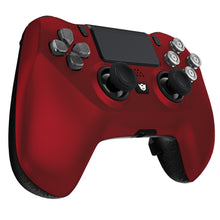 Load image into Gallery viewer, HEXGAMING HYPER Controller for PS4, PC, Mobile- Scarlet Red Sliver
