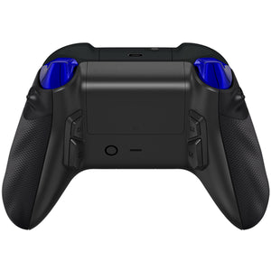 ULTRA X with Adjustable Triggers & Rubberized Grip Faceplate - Samurai Blue ABXY Labeled