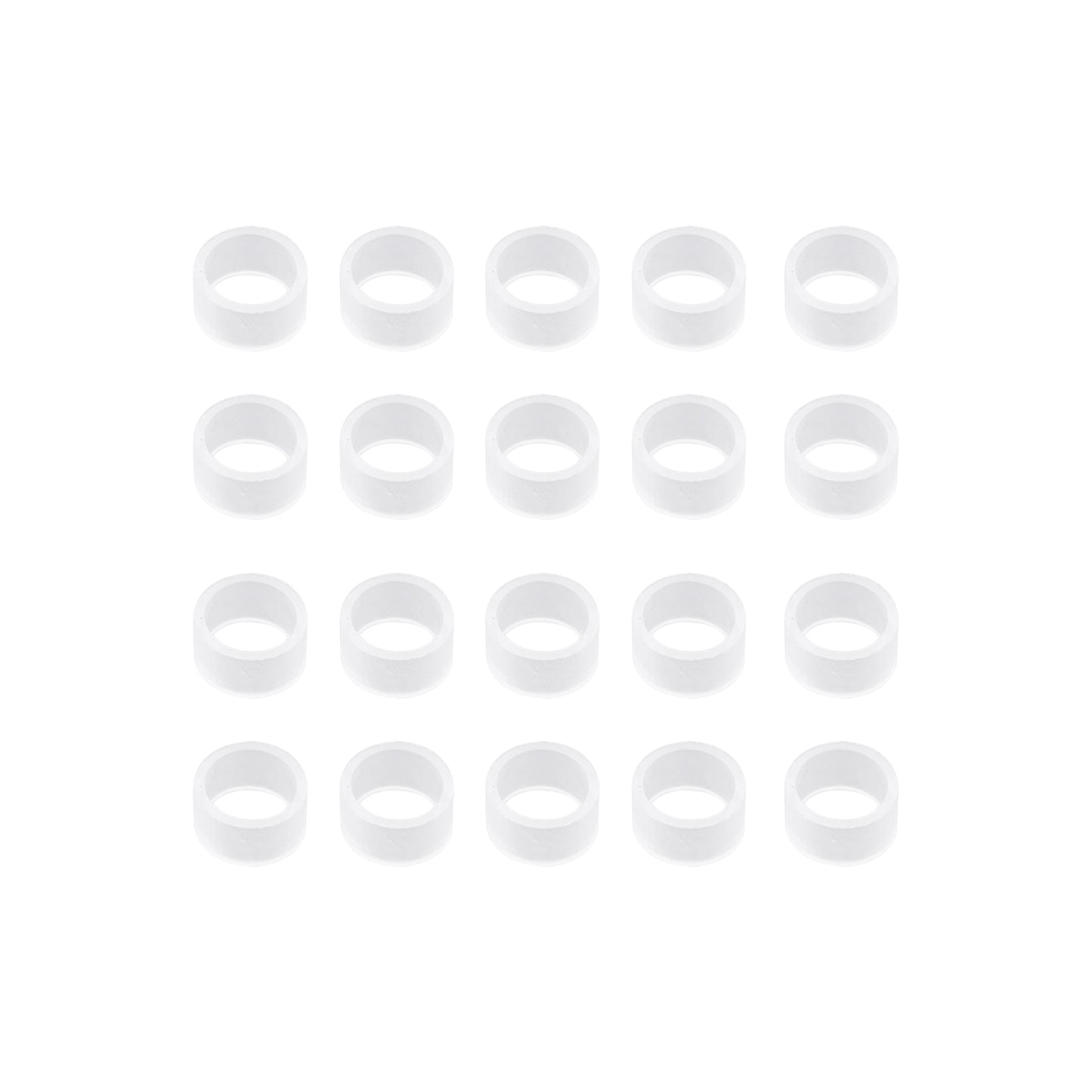 20 Pcs Joystick Protector Rings - Transparent HexGaming