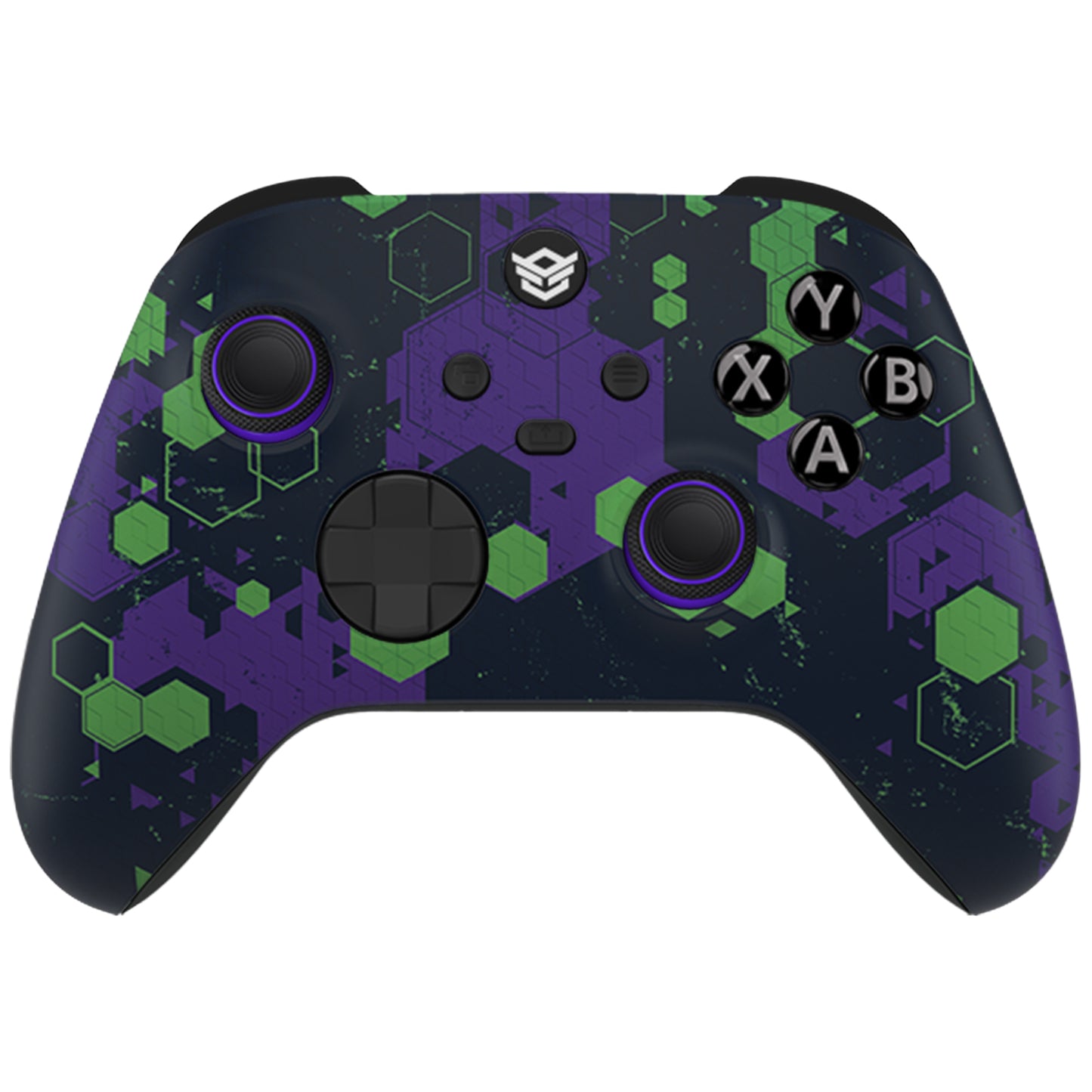 HEXGAMING ADVANCE Controller with TMR Joysticks & Adjustable Triggers for XBOX, PC, Mobile - Hexcamouflage PGB
