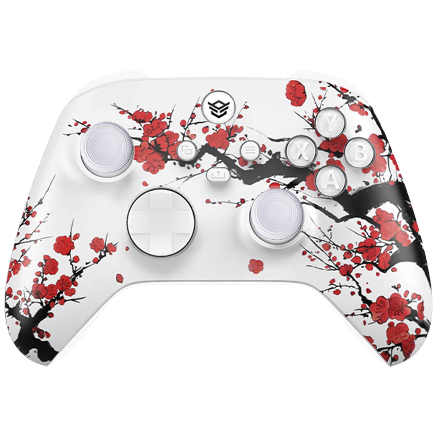 HEXGAMING ADVANCE Controller with TMR Joysticks & Adjustable Triggers for XBOX, PC, Mobile - Winter Blossom