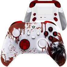 Load image into Gallery viewer, HEXGAMING ADVANCE Controller with Adjustable Triggers for XBOX, PC, Mobile - Blood Zombie ABXY Labeled
