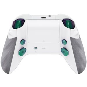 HEXGAMING ADVANCE Controller with Adjustable Triggers for XBOX, PC, Mobile- White 100 Cash ABXY Labeled