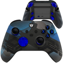 画像をギャラリービューアに読み込む, HEXGAMING ADVANCE Controller with Adjustable Triggers for XBOX, PC, Mobile- Samurai Blue ABXY Labeled
