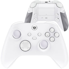 Load image into Gallery viewer, HEXGAMING ADVANCE Controller with Adjustable Triggers for XBOX, PC, Mobile - White ABXY Labeled HexGaming
