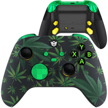 画像をギャラリービューアに読み込む, HEXGAMING ADVANCE Controller with FlashShot for XBOX, PC, Mobile - Green Weeds ABXY Labeled
