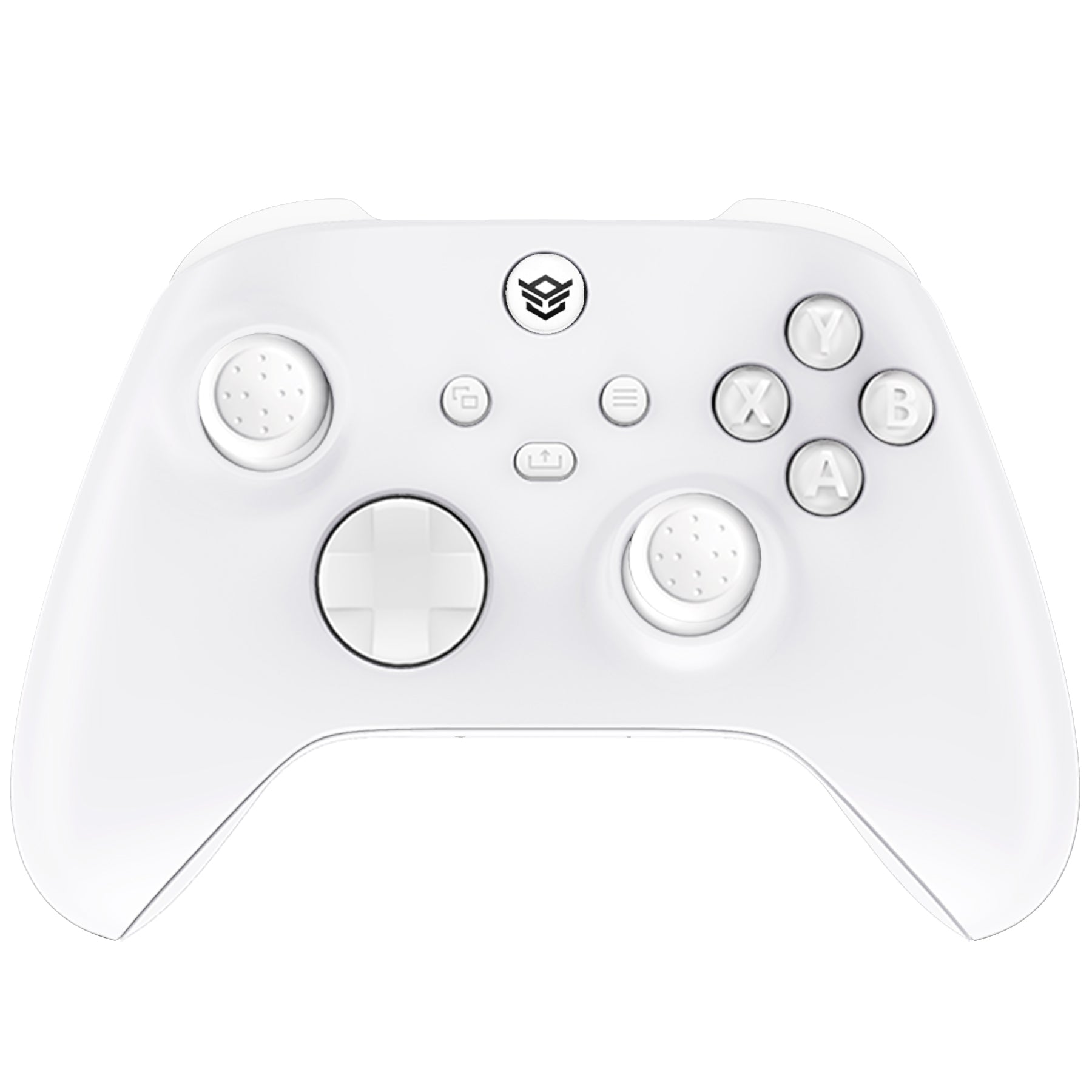 HEXGAMING ADVANCE Controller with FlashShot for XBOX, PC, Mobile - White ABXY Labeled