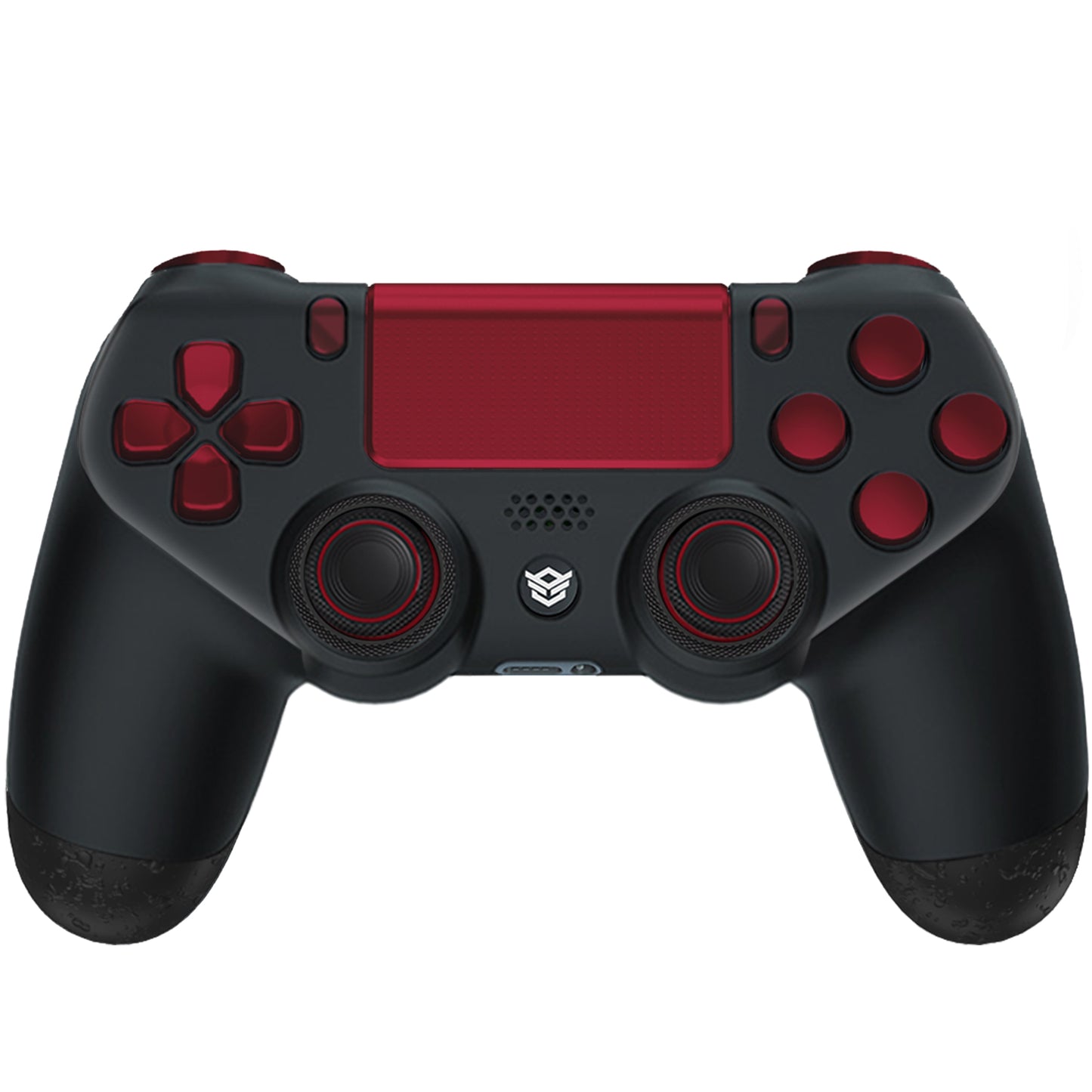 HEXGAMING NEW EDGE Controller for PS4, PC, Mobile - Black Red