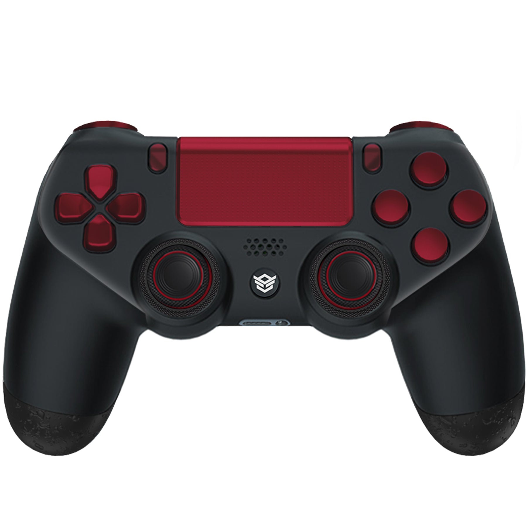 HEXGAMING NEW EDGE Controller for PS4, PC, Mobile - Black Red