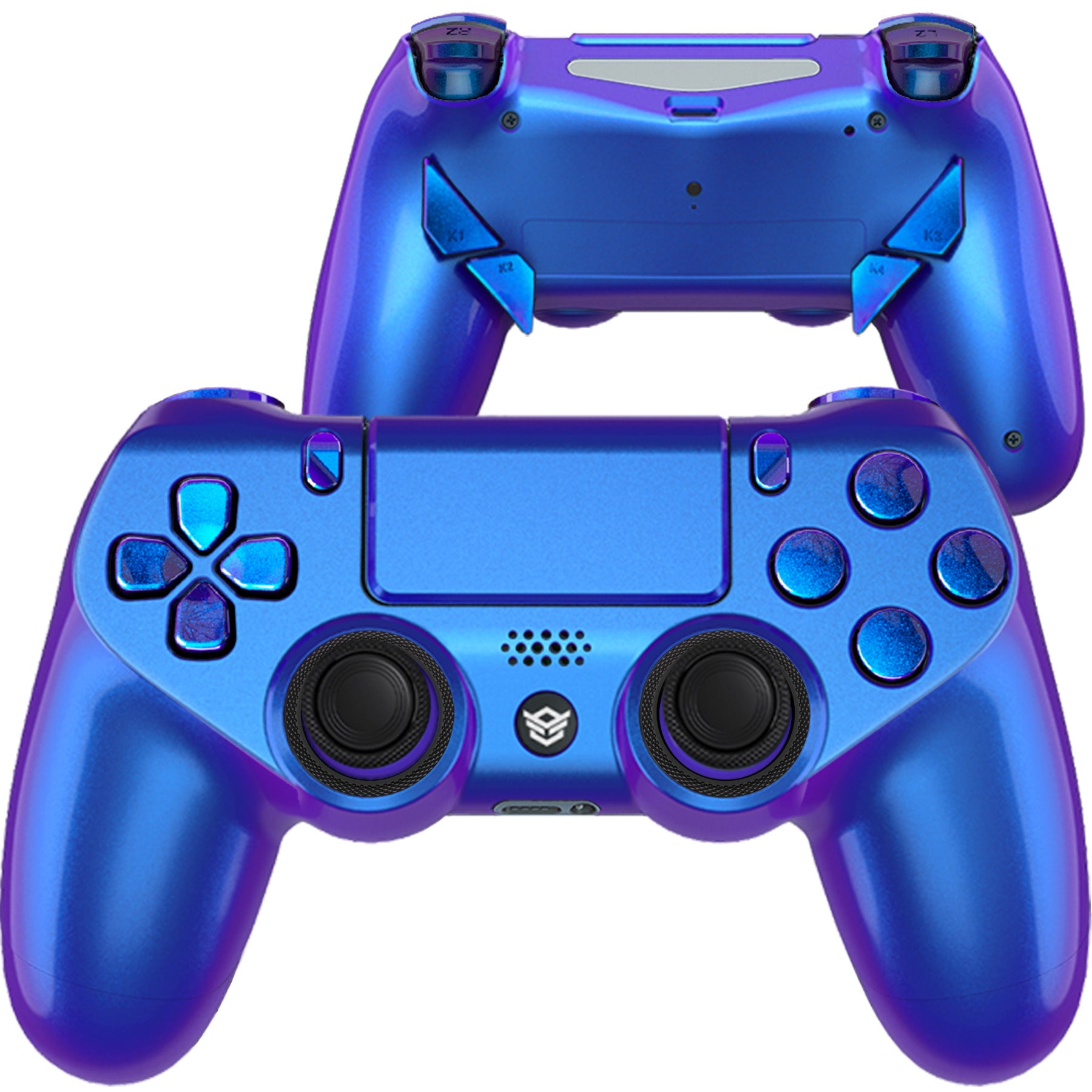 Ps4 controller purple and blue discount