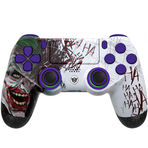 HEXGAMING NEW EDGE Controller for PS4, PC, Mobile - Clown  Purple