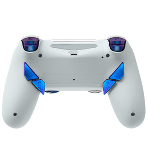HEXGAMING NEW EDGE Controller for PS4, PC, Mobile - The Great Wave Chameleon Purple Blue