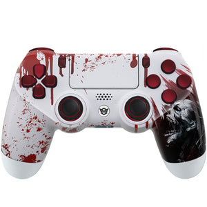 HEXGAMING NEW EDGE Controller for PS4, PC, Mobile - Blood Zombie