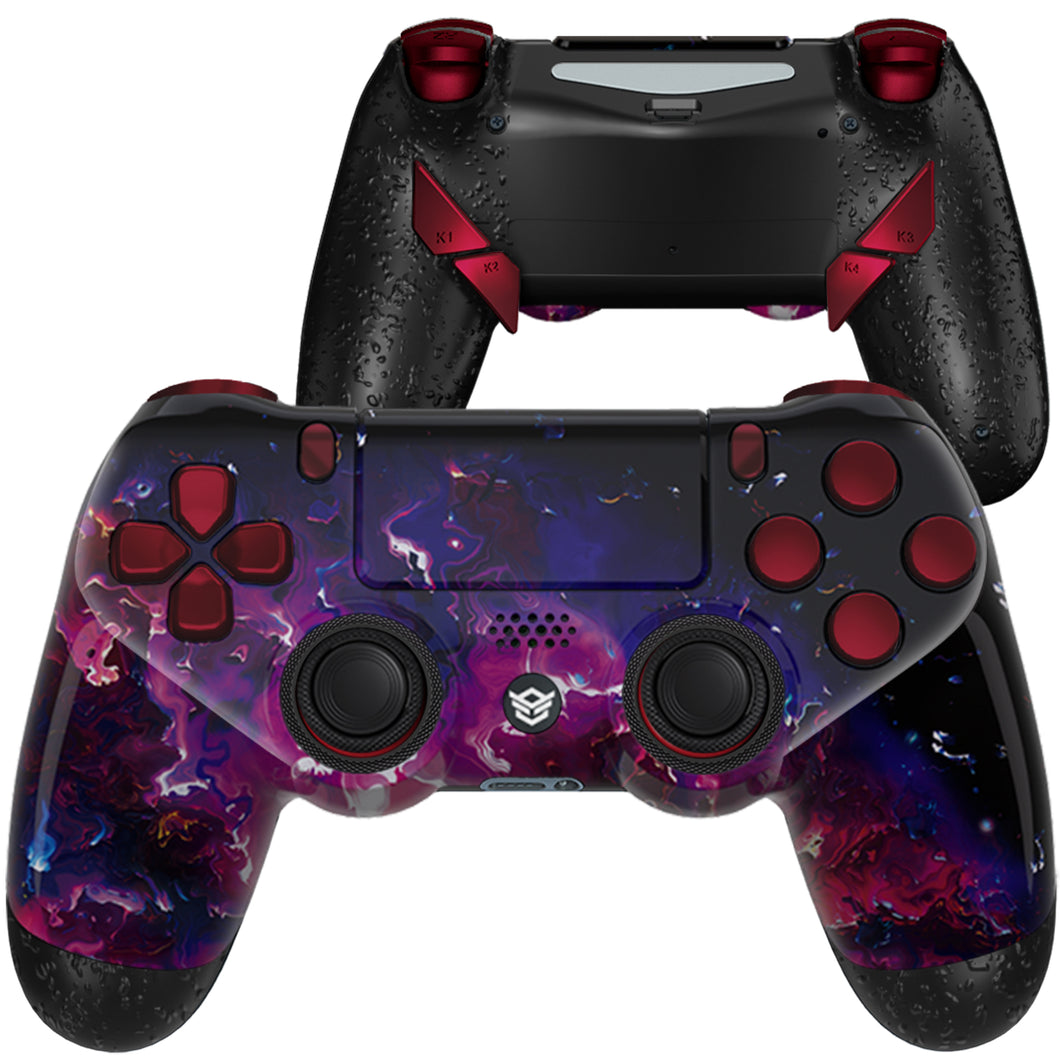 HEXGAMING NEW EDGE Controller for PS4, PC, Mobile - Magma Pink