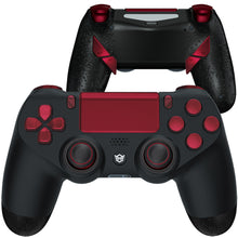 Cargar imagen en el visor de la galería, HEXGAMING NEW EDGE Controller for PS4, PC, Mobile - Black Red
