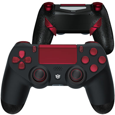 HEXGAMING NEW EDGE Controller for PS4, PC, Mobile - Black Red