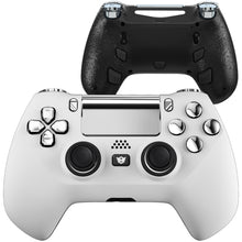 Load image into Gallery viewer, HEXGAMING HYPER Controller for PS4, PC, Mobile - White Silver
