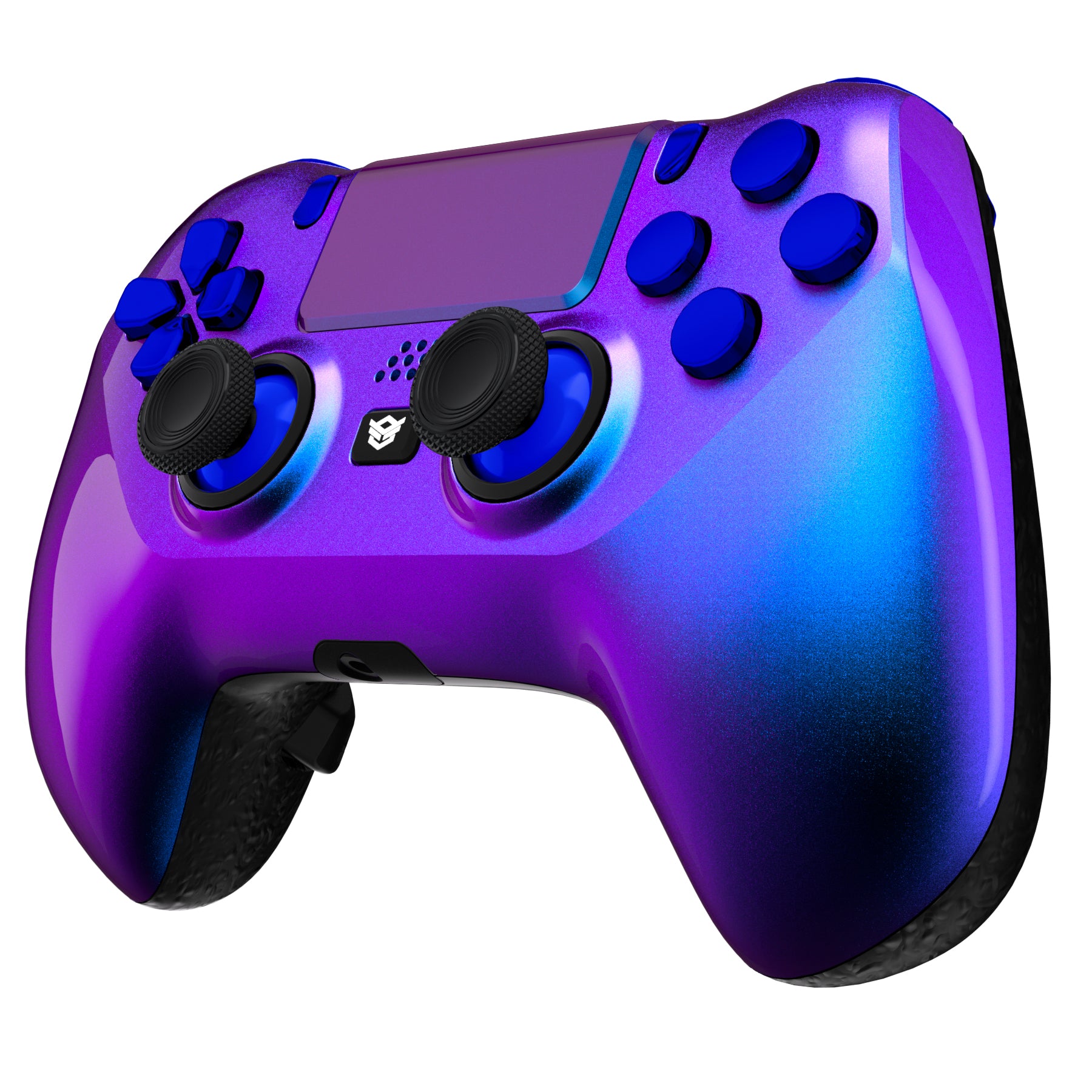 HEXGAMING HYPER Controller for PS4, PC, Mobile- Chameleon Chrome Blue