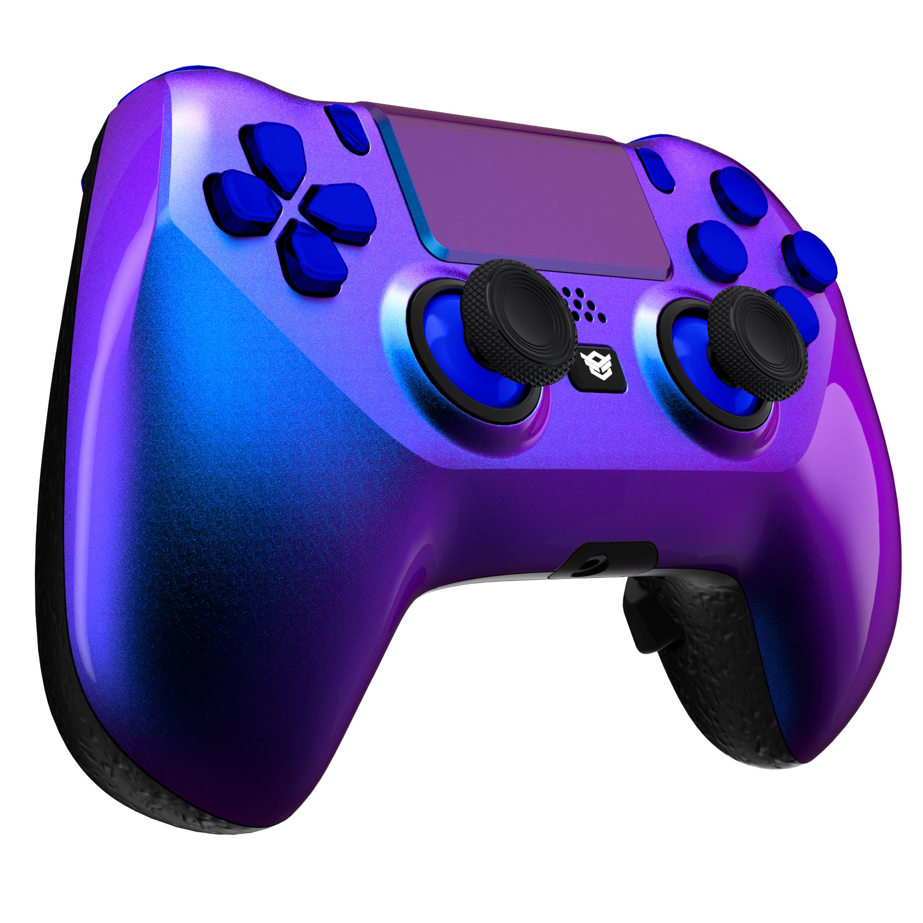 HEXGAMING HYPER Controller for PS4, PC, Mobile- Chameleon Chrome Blue