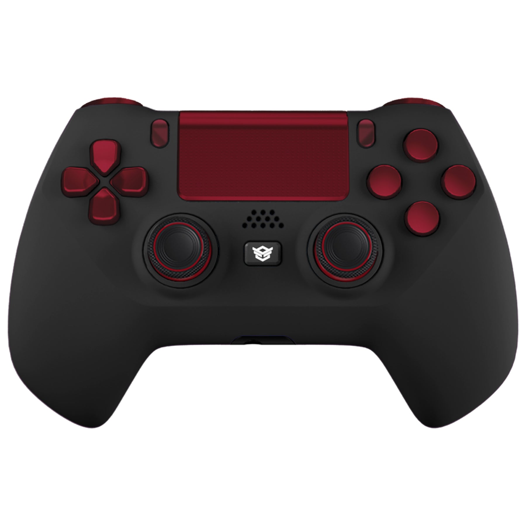 HEXGAMING HYPER Controller for PS4, PC, Mobile - Black Red
