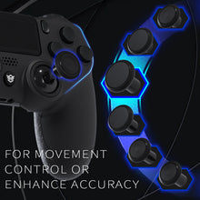 Load image into Gallery viewer, HEXGAMING NEW EDGE Controller for PS4, PC, Mobile - The Great Wave Chameleon Purple Blue
