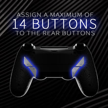 Cargar imagen en el visor de la galería, HEXGAMING NEW EDGE Controller for PS4, PC, Mobile - Textured Black
