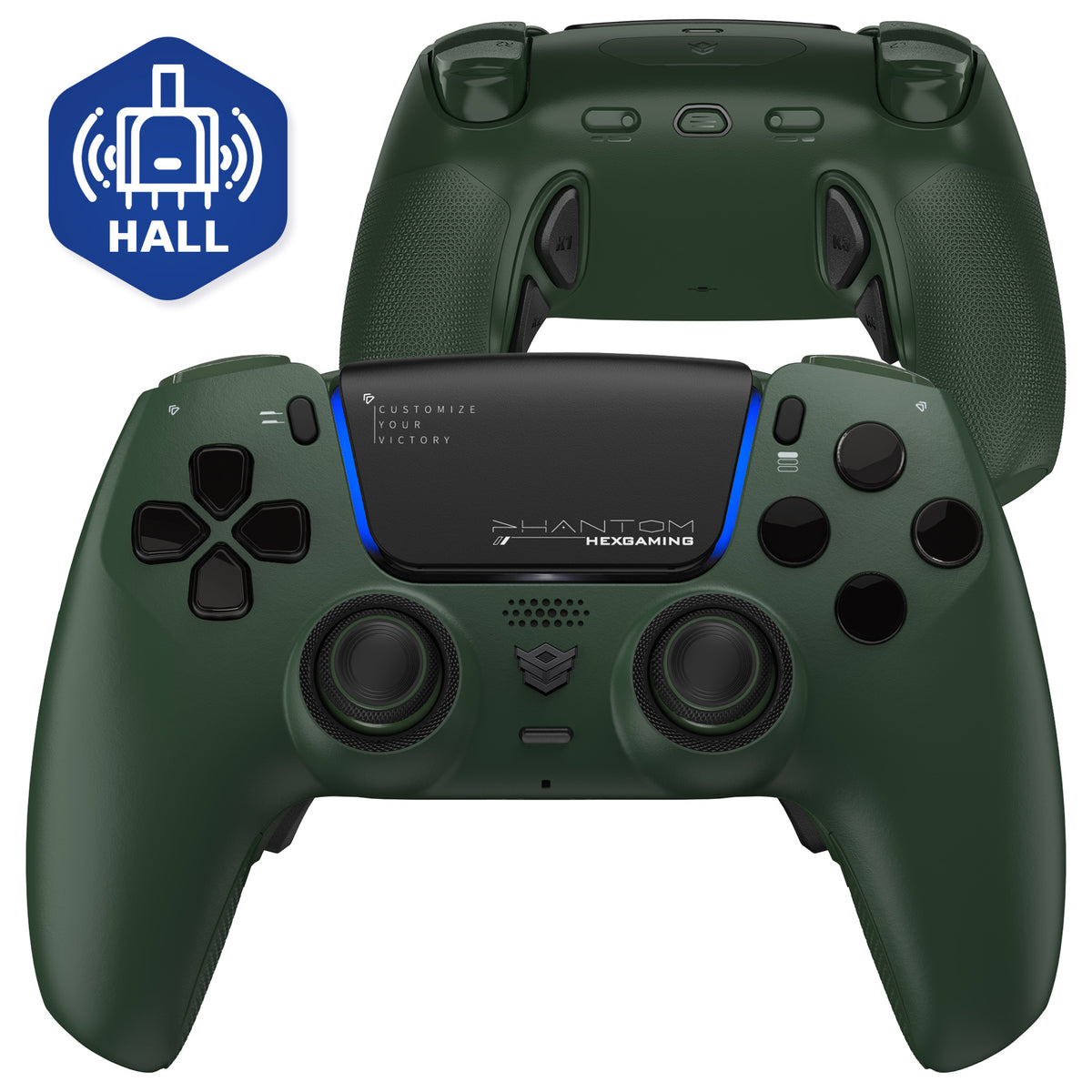 HexGaming Phantom PS5 Controller | Sleek Design & Responsive 