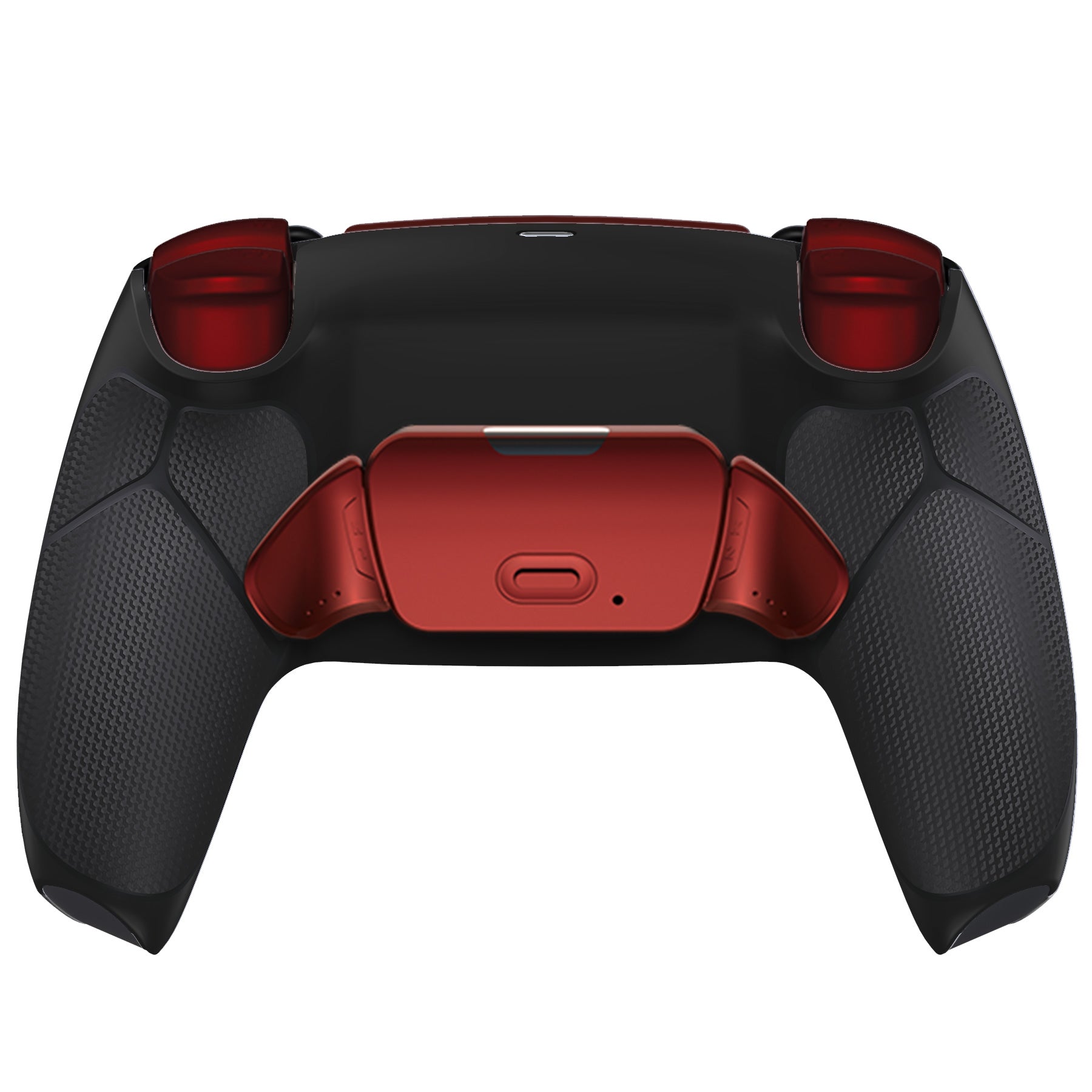 HEXGAMING RIVAL Controller with Hall Effect Joysticks for PS5, PC, Mobile - Black Scarlet Red