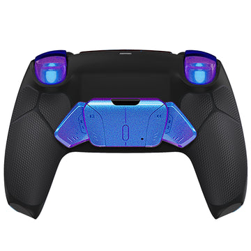HEXGAMING RIVAL PRO Controller with Hall Effect Joysticks for PS5, PC, Mobile - Blue Flame