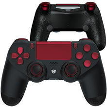 Load image into Gallery viewer, HEXGAMING NEW SPIKE Controller for PS4, PC, Mobile- Black Red
