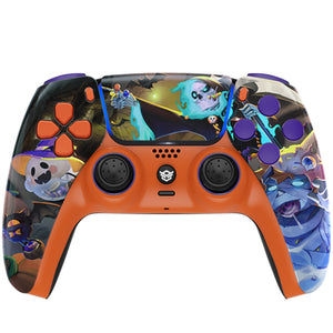 HEXGAMING ULTIMATE Controller for PS5, PC, Mobile - Halloween Candy Night