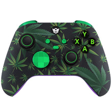 Cargar imagen en el visor de la galería, HEXGAMING ULTRA X Controller for XBOX, PC, Mobile  - Green Weeds ABXY Labeled
