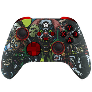 HEXGAMING ULTRA X Controller for XBOX, PC, Mobile - Scary Party ABXY Labeled