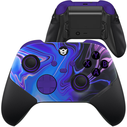 HEXGAMING ULTRA X Controller for XBOX, PC, Mobile  - Chaos Purple ABXY Labeled