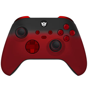 HEXGAMING ULTRA X Controller for XBOX, PC, Mobile  - Shadow Red ABXY Labeled
