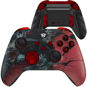 HEXGAMING ULTRA X Controller for XBOX, PC, Mobile - Roaring Dragon HexGaming