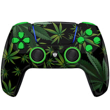 Cargar imagen en el visor de la galería, HEXGAMING ULTIMATE Controller for PS5, PC, Mobile - Green Leaves
