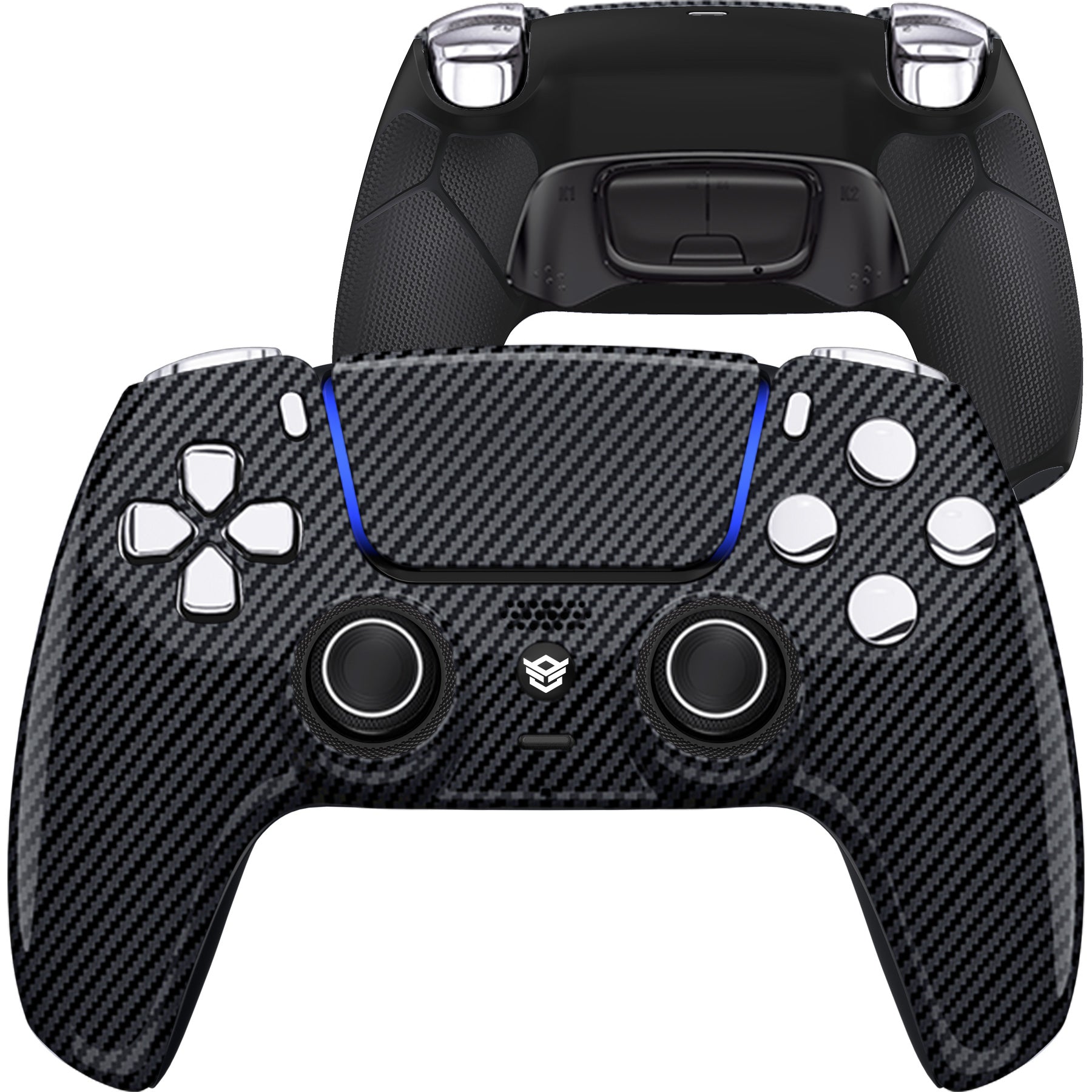  HEXGAMING HEX Esports Rival Elite Controller 2 Paddles &  Interchangeable Thumbsticks & Hair Trigger Compatible with ps5 Customized  Game Controller PC Wireless FPS Gamepad - Black : Video Games