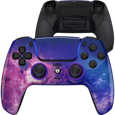 HEXGAMING ULTIMATE Controller for PS5, PC, Mobile - Purple Galaxy